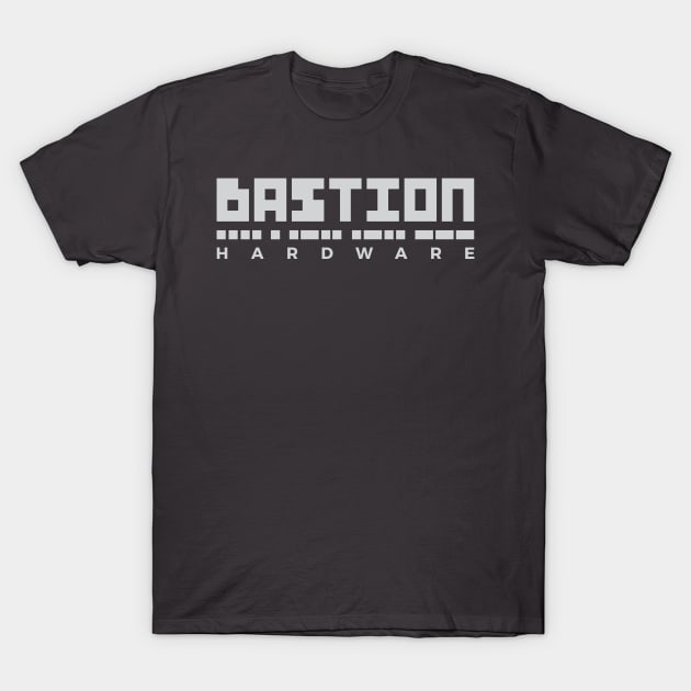 Bastion Hardware T-Shirt by dcmjs